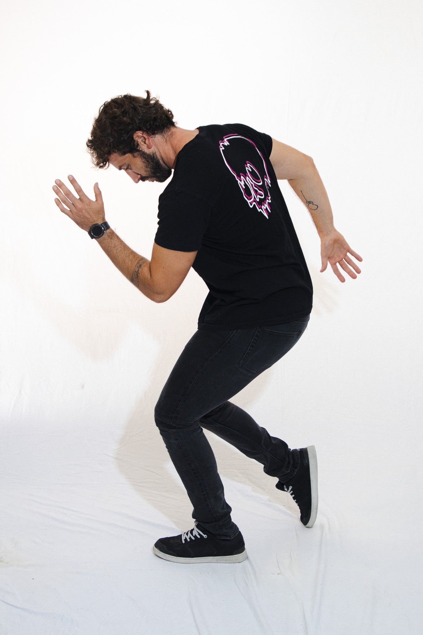 Polera "FITZ Skull"