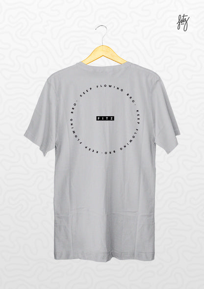 Polera "FITZ keep flowing bro"