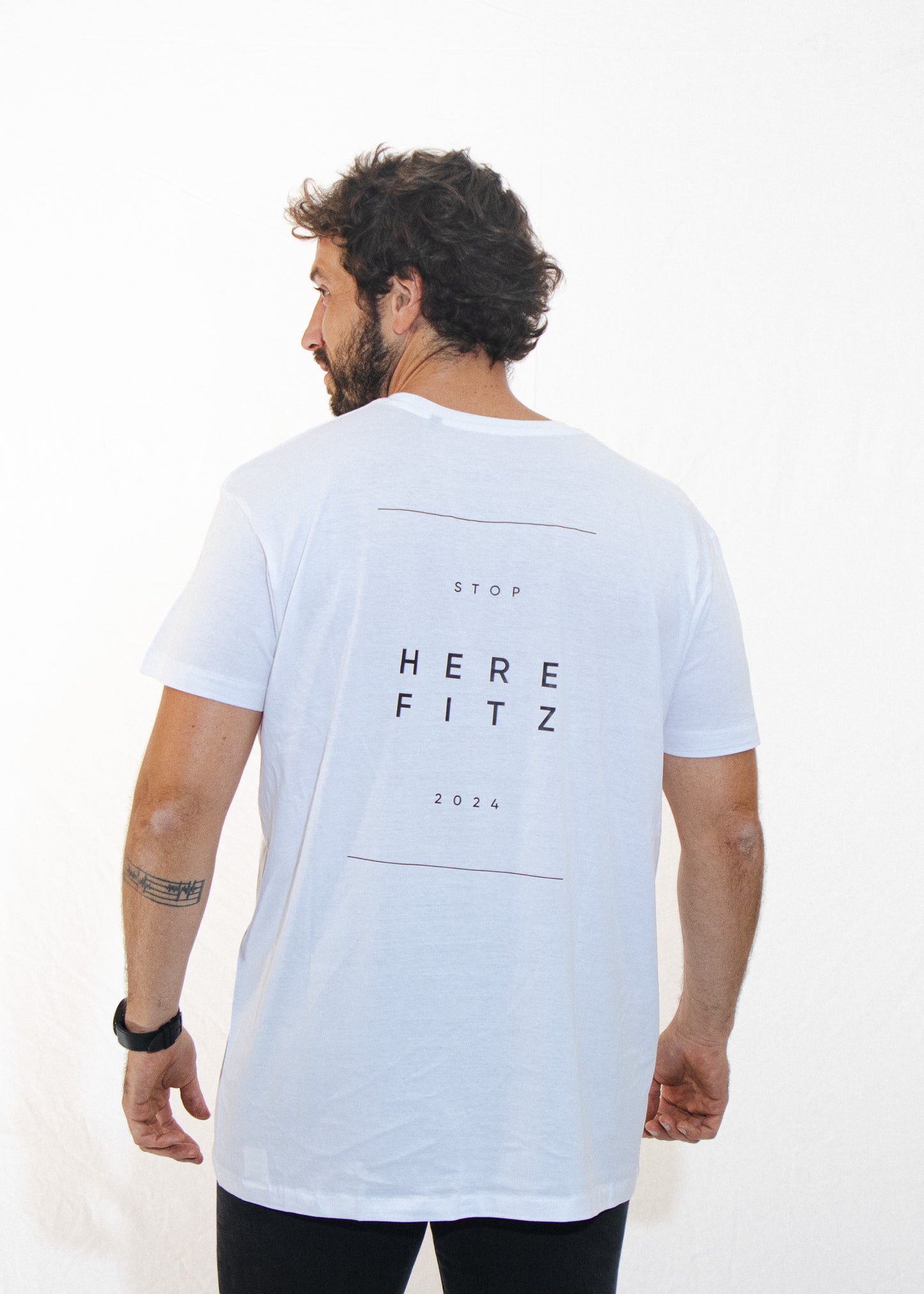 Polera "FITZ Stop here FITZ"