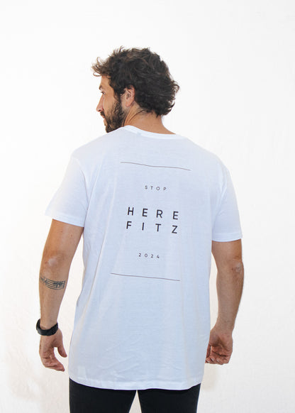 Polera "FITZ Stop here FITZ"