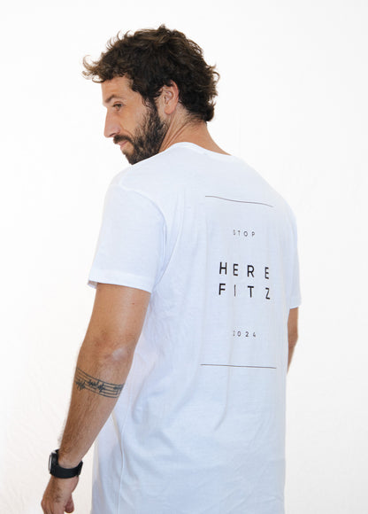 Polera "FITZ Stop here FITZ"