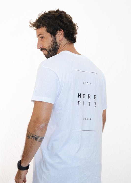 Polera "FITZ Stop here FITZ"