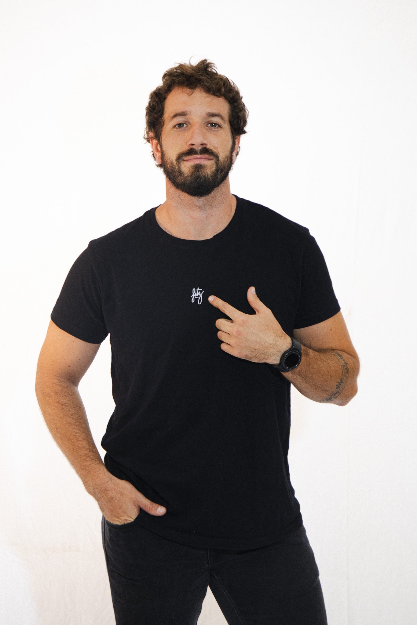 Polera "FITZ Skull"